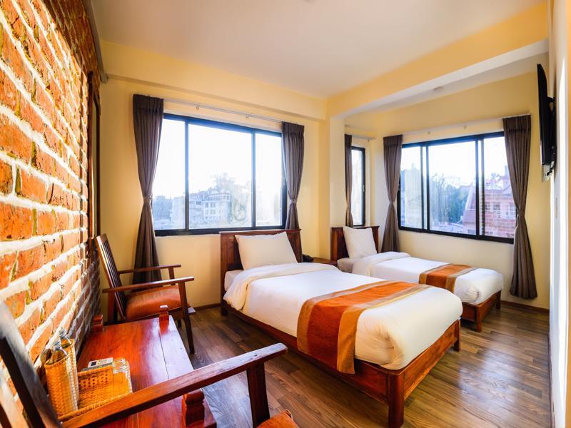 Golden Temple Inn Kathmandu Buitenkant foto